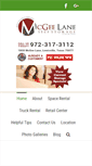 Mobile Screenshot of mcgeelaneselfstorage.com